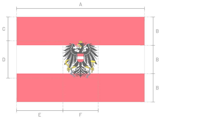Bandera de Austria_Construction Sheet