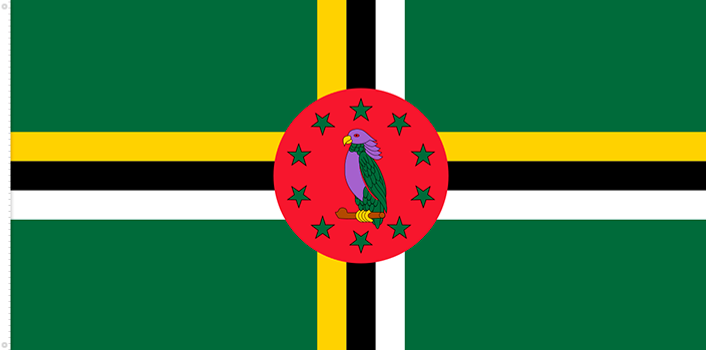 Bandera de Dominica