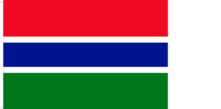 Bandera de Gambia