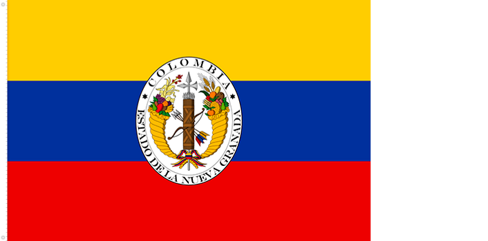 Bandera del Estado de la Nueva Granada | 1830 - 1834