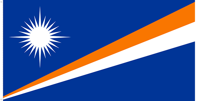 Bandera de las Islas Marshall