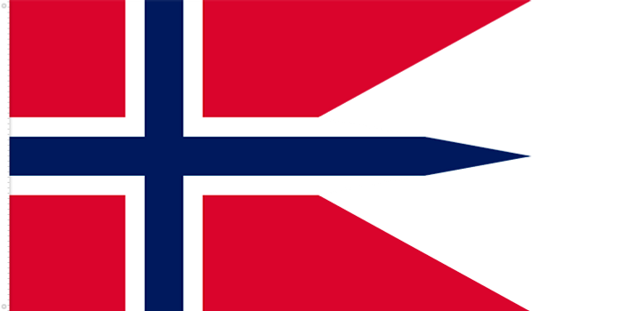 Bandera Estatal y de Guerra de Noruega