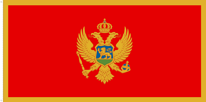 Bandera de Montenegro
