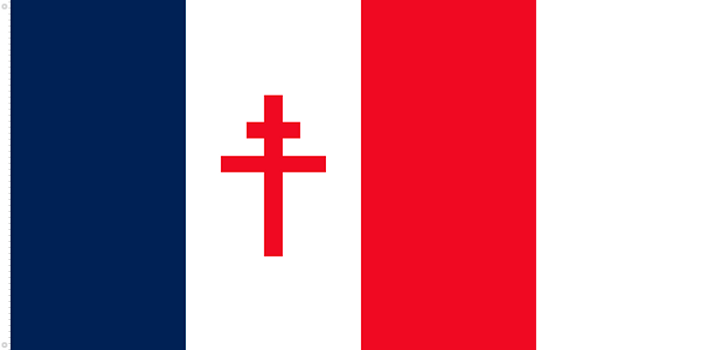 Bandera de la Francia Libre | 1940 - 1944