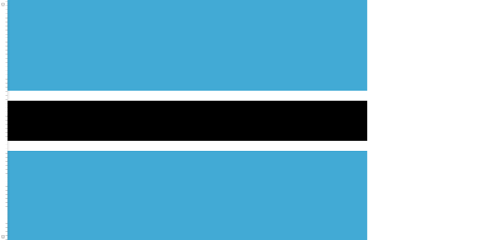 Bandera de Botsuana