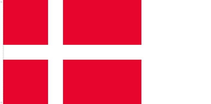Bandera de Dinamarca