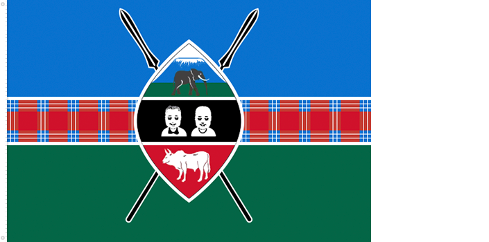 Bandera de Kajiado