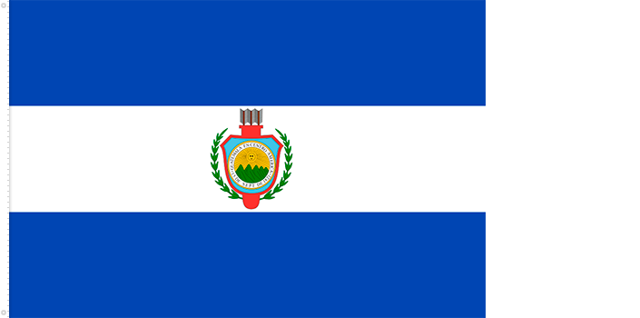 Bandera de Guatemala | 1843 - 1851