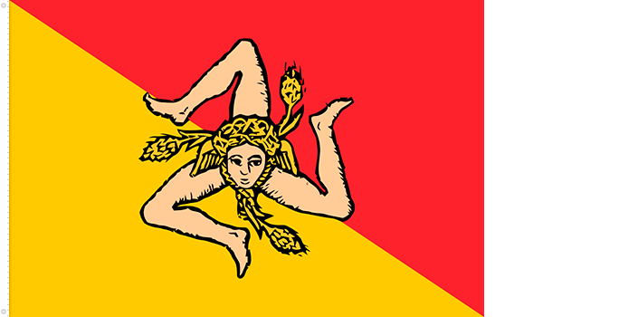 Bandera de Sicilia