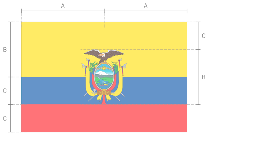 Bandera de Ecuado_Construction Sheet