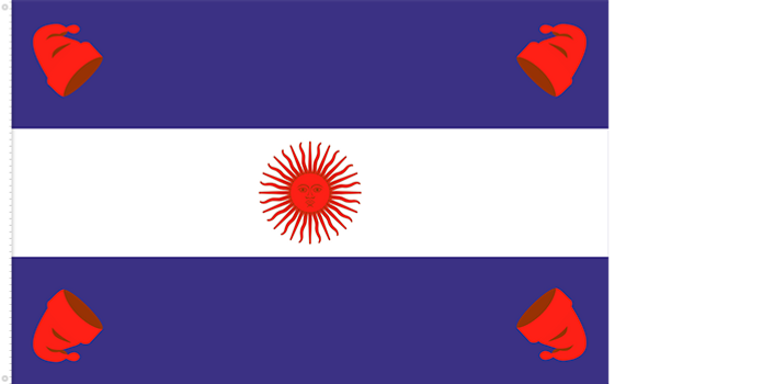 Bandera de Argentina | 1850 - 1861