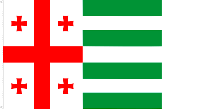 Bandera de Abjasia