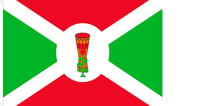 Bandera de Burundi | 1965 - 1966