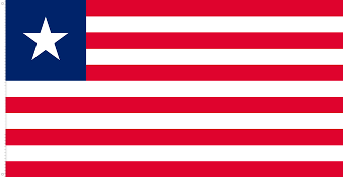 Bandera de Liberia