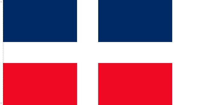 Bandera de los Trinitarios | 1844