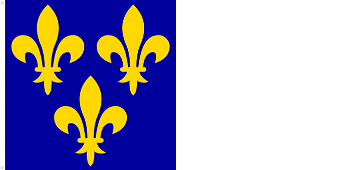 Bandera de la Dinastia de los Capetos | s. XIV