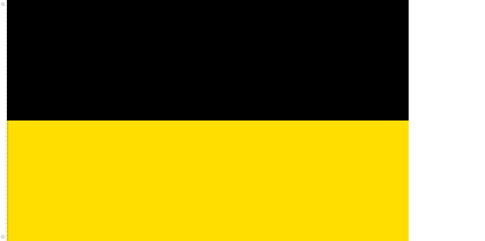 Bandera de Baden - Würtemberg