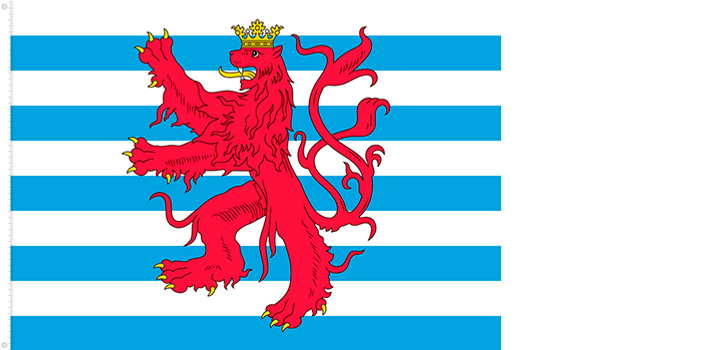 Bandera Civil de Luxemburgo