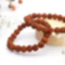 Authentic Rudraksha Bracelet for Spiritual Growth, Protection & Healing - Sacred Bead Jewe