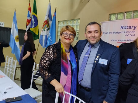 Governadora do Rotary Club visita Vargem Grande do Sul