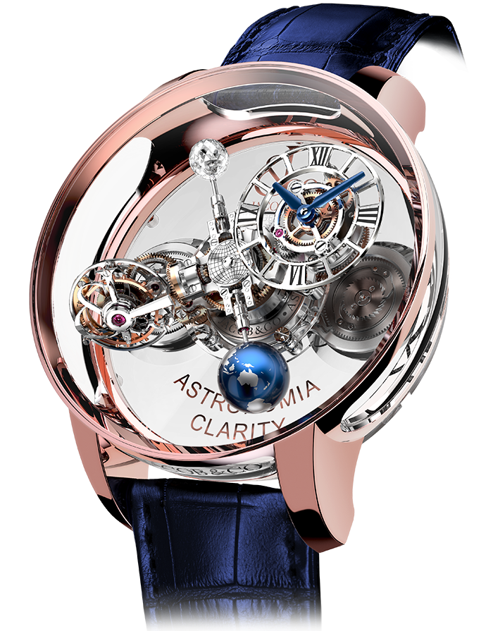 Jacob & Co. Astronomia Clarity Watch Replica AT120.40.AD.SD.A content media