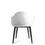Thumbnail: Harbour Dining Chair, Black Oak Base, Plastic