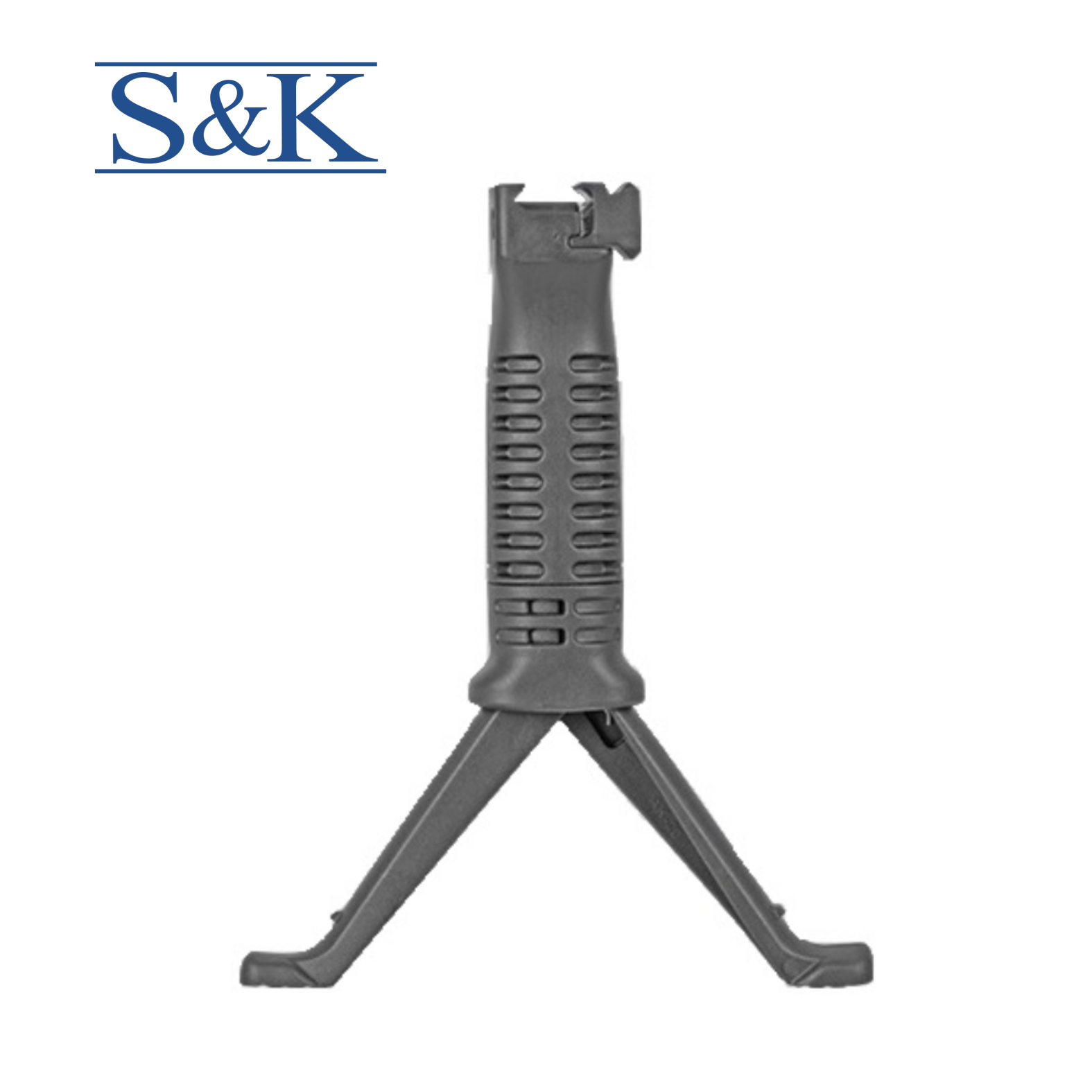 Frontgriff mit ausklappbarem Bipod (sehr stabil)