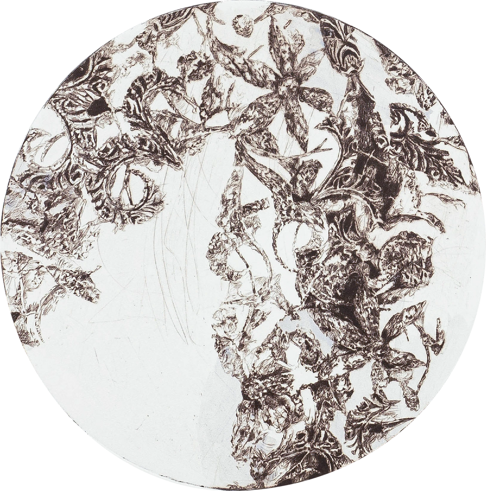 Parafictional Narrative #9 Drypoint