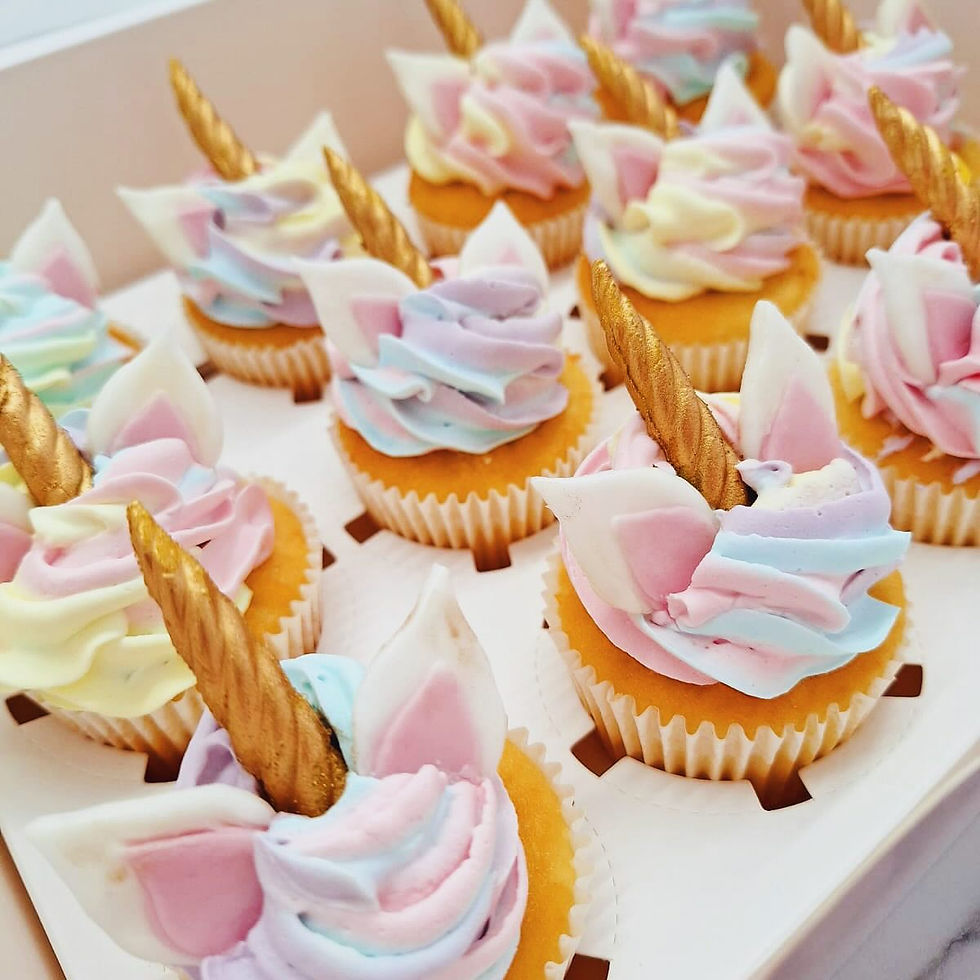 Cupcakes Licornes