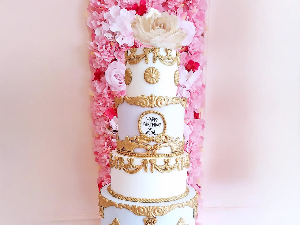 gateau en pate a sucre personnalisé