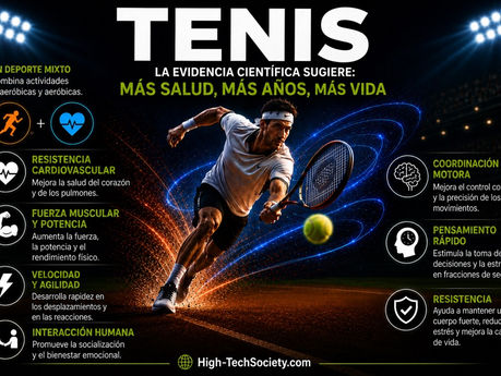 Un tenista y los beneficios de este deporte