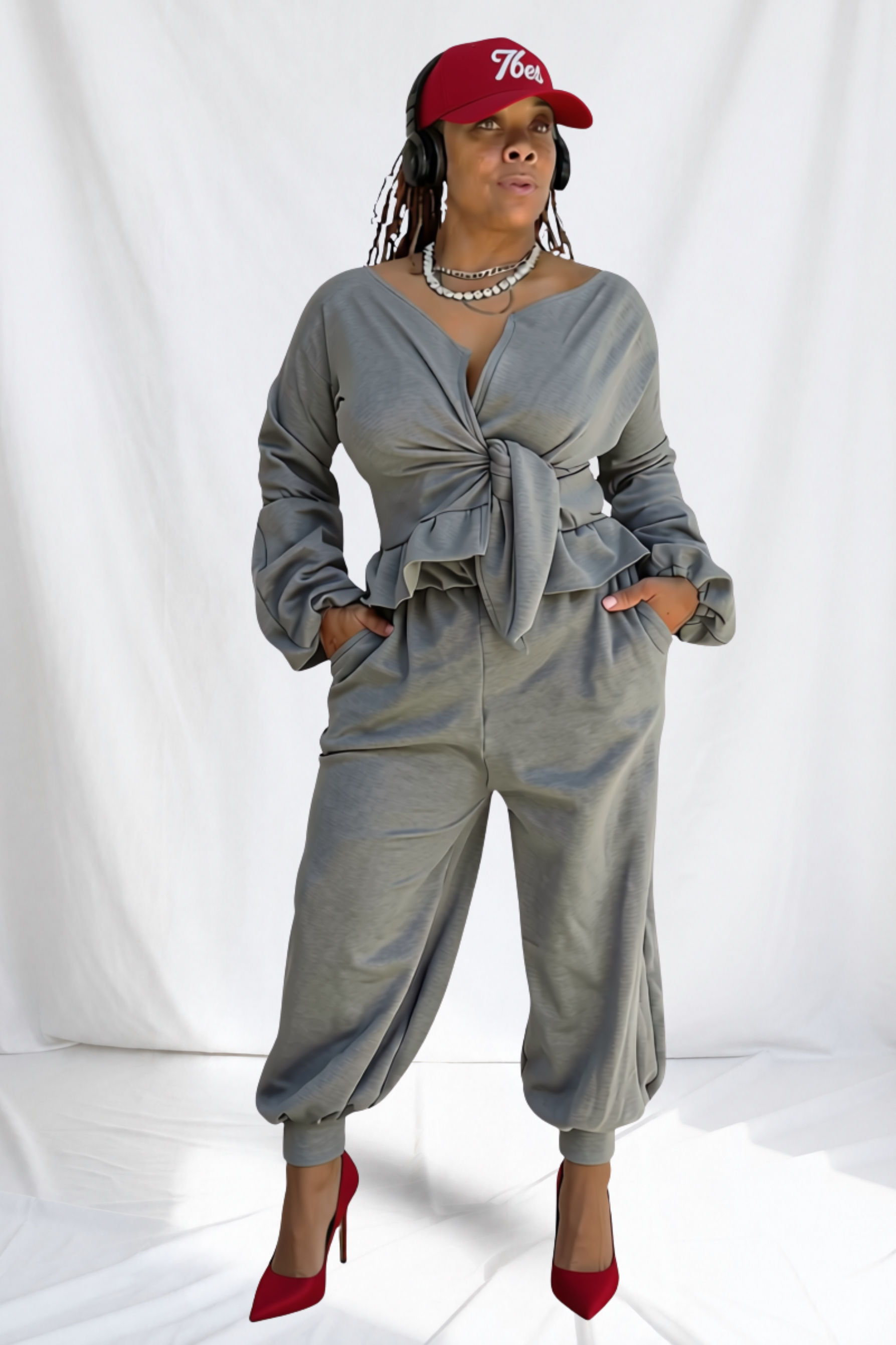 Cozy Knickerbockers and Wrap Top Set