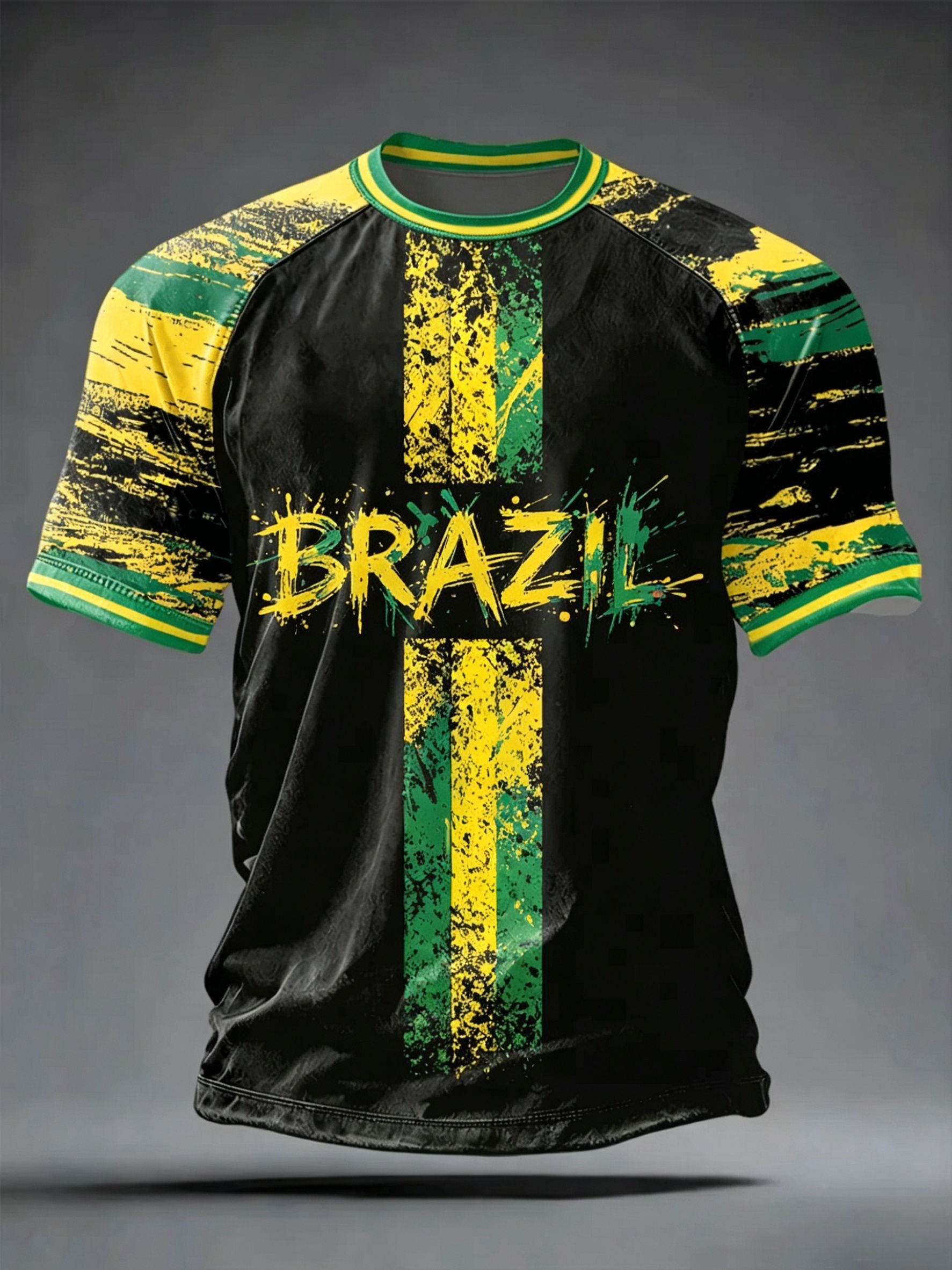 Camisa de Futebol Brasil 2026 Nova, Com Letra Z e Com Letra S