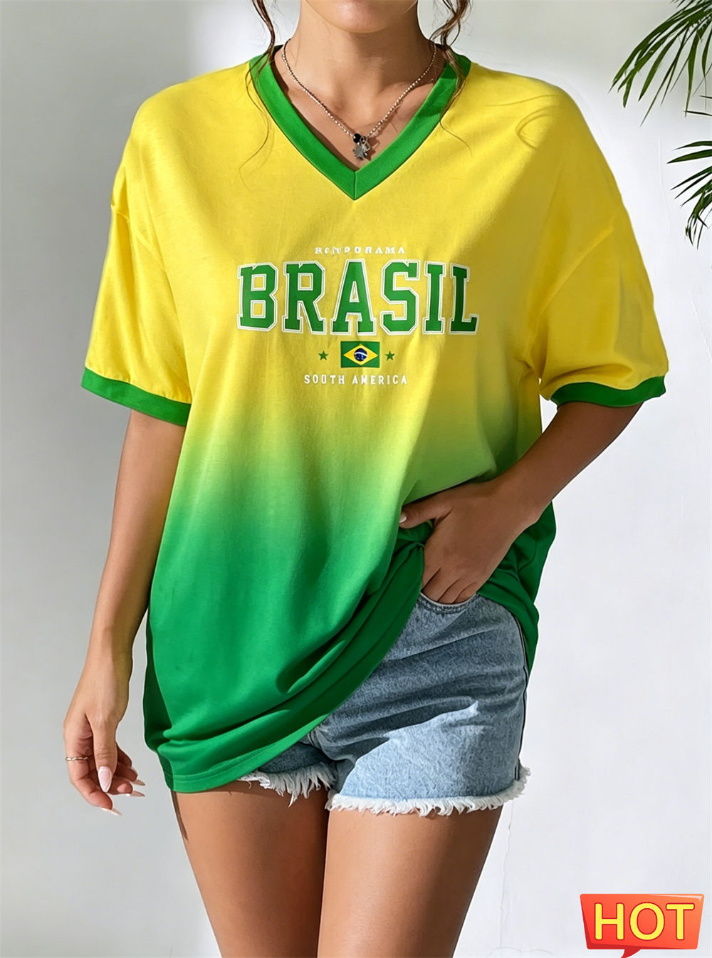 Camisa Feminina de Futebol