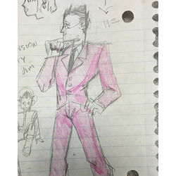 leorio would look so good in a pink suit fight me on this #hxh