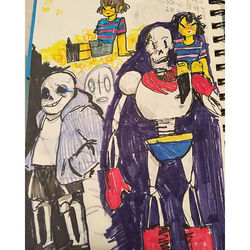 i love this game i t makes me feel so sweet and good 
#undertale #inktober