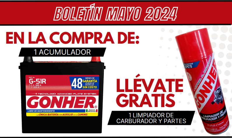 Promoción de Mayo 2024.