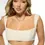 Thumbnail: Kutesy Kulture Crop Top Bralette Square Neck Top