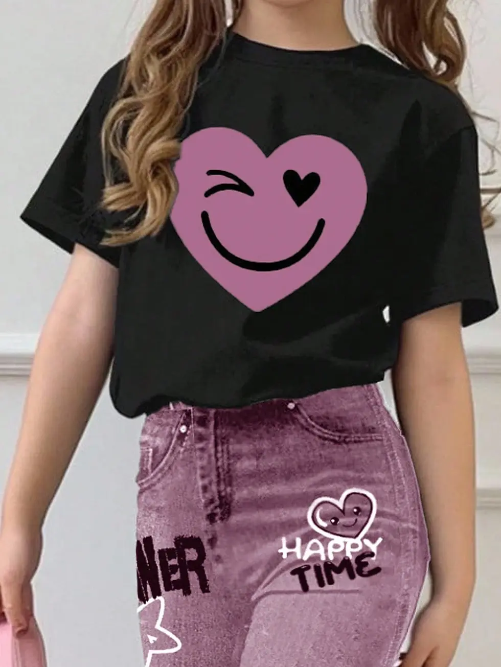 Thumbnail: Rori's Place Heart & Smiling Face 2pc Set