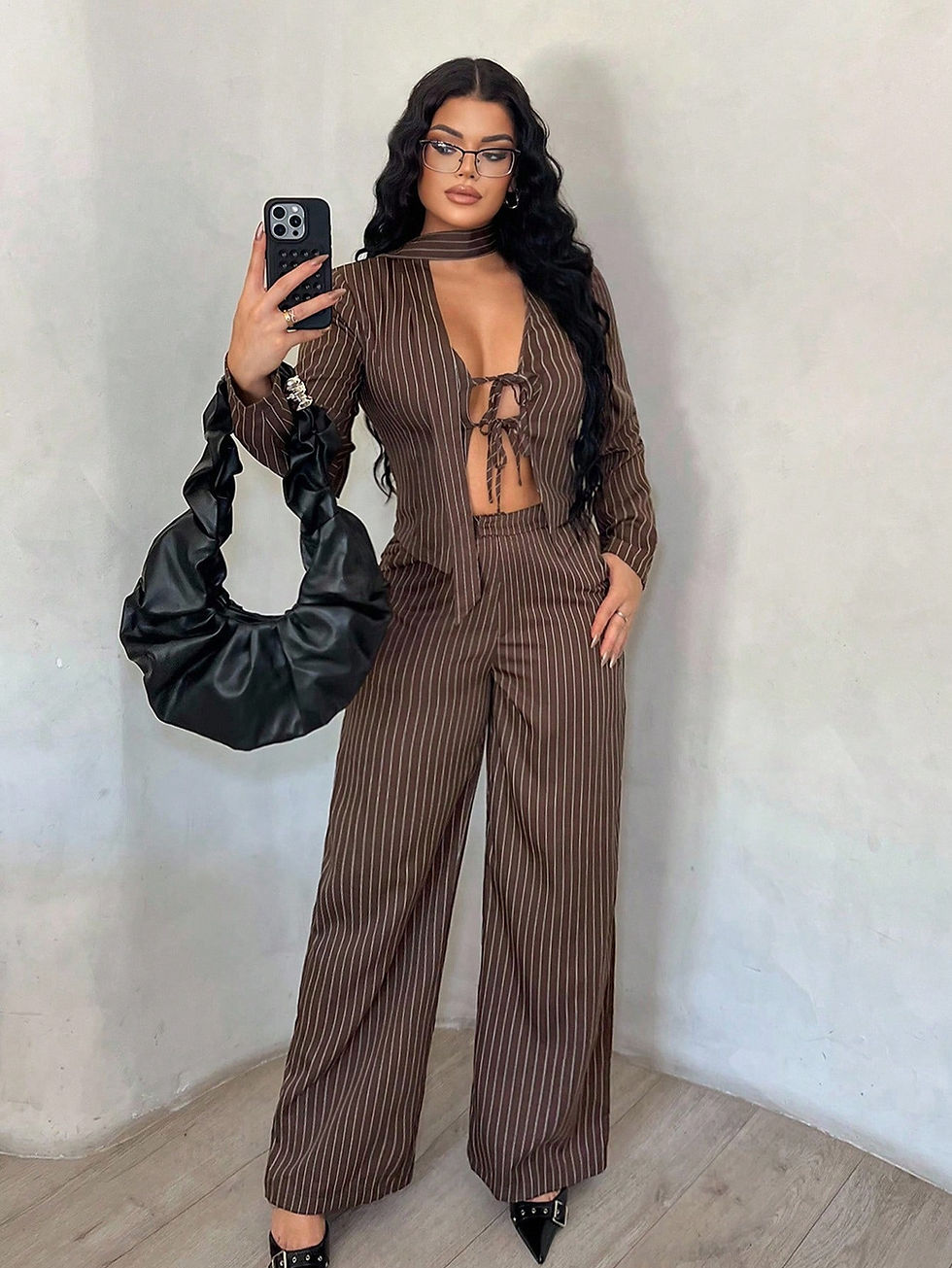 Thumbnail: Kutesy Kulture Colombiana Tie Blazer Suit