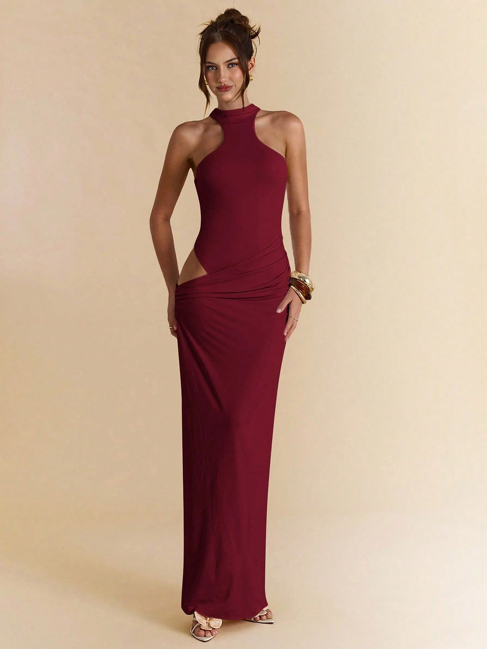 Thumbnail: Kutesy Kulture Jumpoff Bodycon Maxi Dress