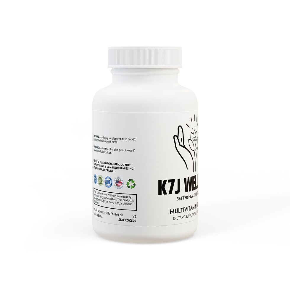 Thumbnail: K7J Multivitamin for Men Supplement (60 Capsules)