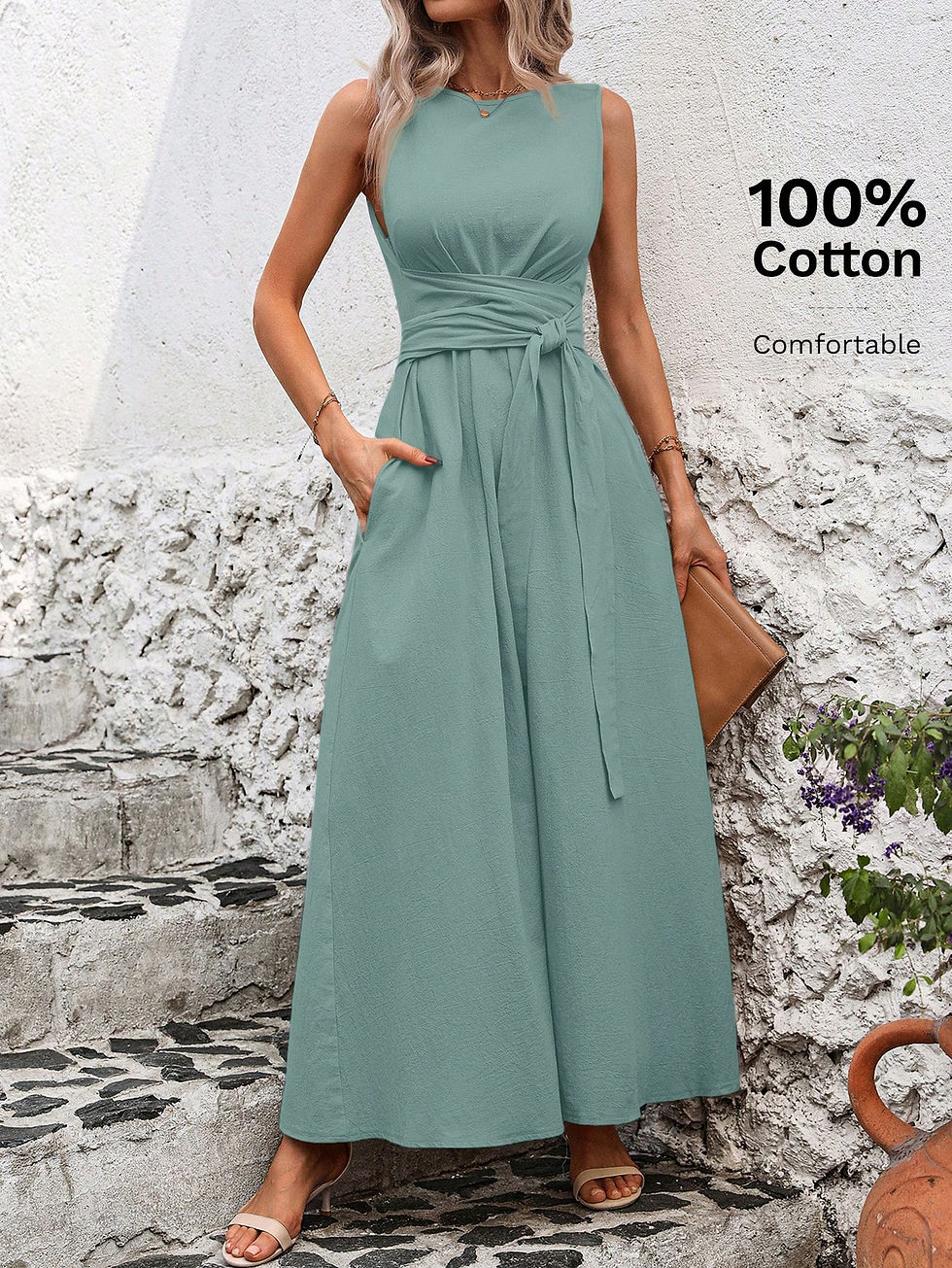 Thumbnail: The Social Woman Solivia Maxi Dress