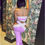 Thumbnail: Kutesy Kulture Lavender Lace Tub Top Leggings 2pcs Set