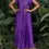 Thumbnail: The Social Woman Satin Flair Pleated Maxi Dress