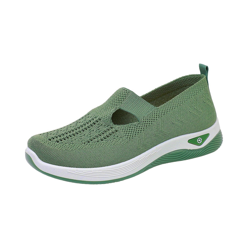 Thumbnail: The Shoe Platform Stichou Women's Woven Orthopedic Breathable Soft Shoes