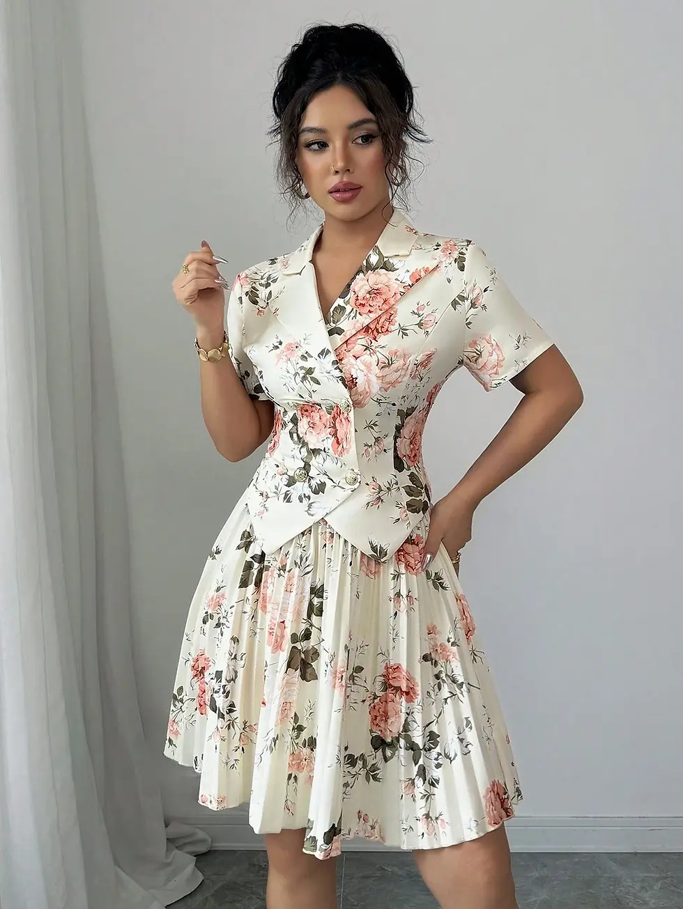 Thumbnail: Kutesy Kulture Bossy Skirt Set