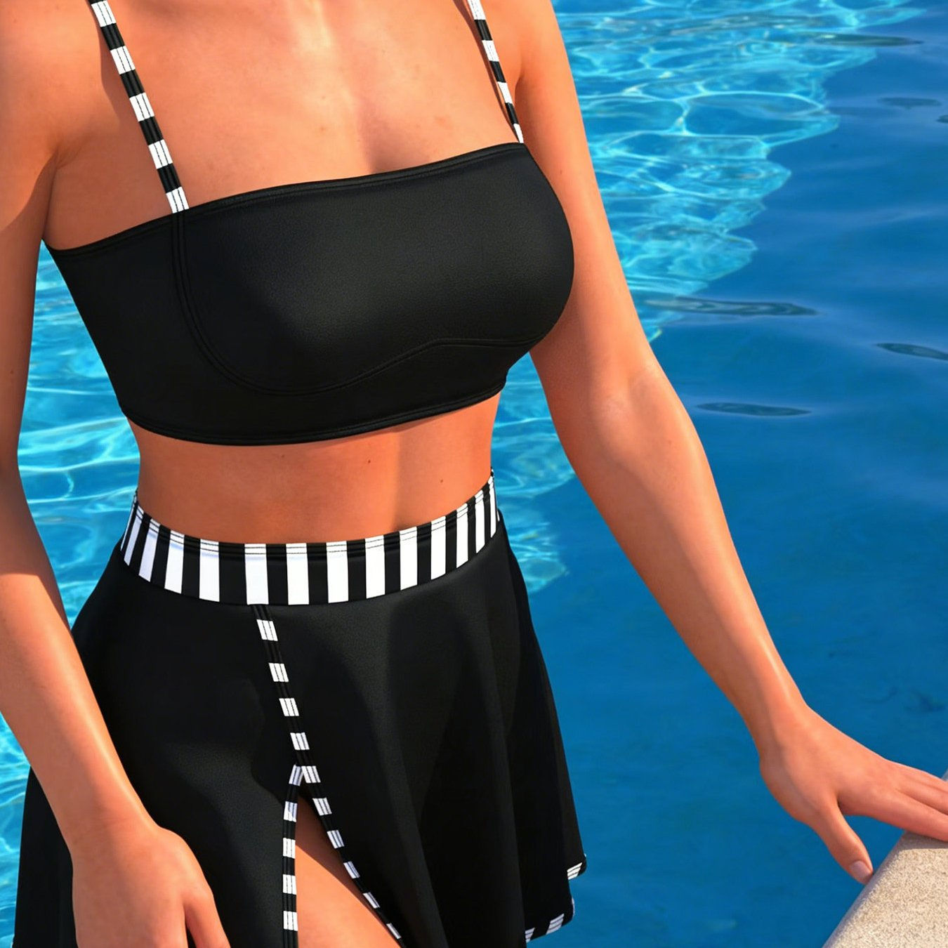 Signature Swim Tara Two-Piece Swimsuit