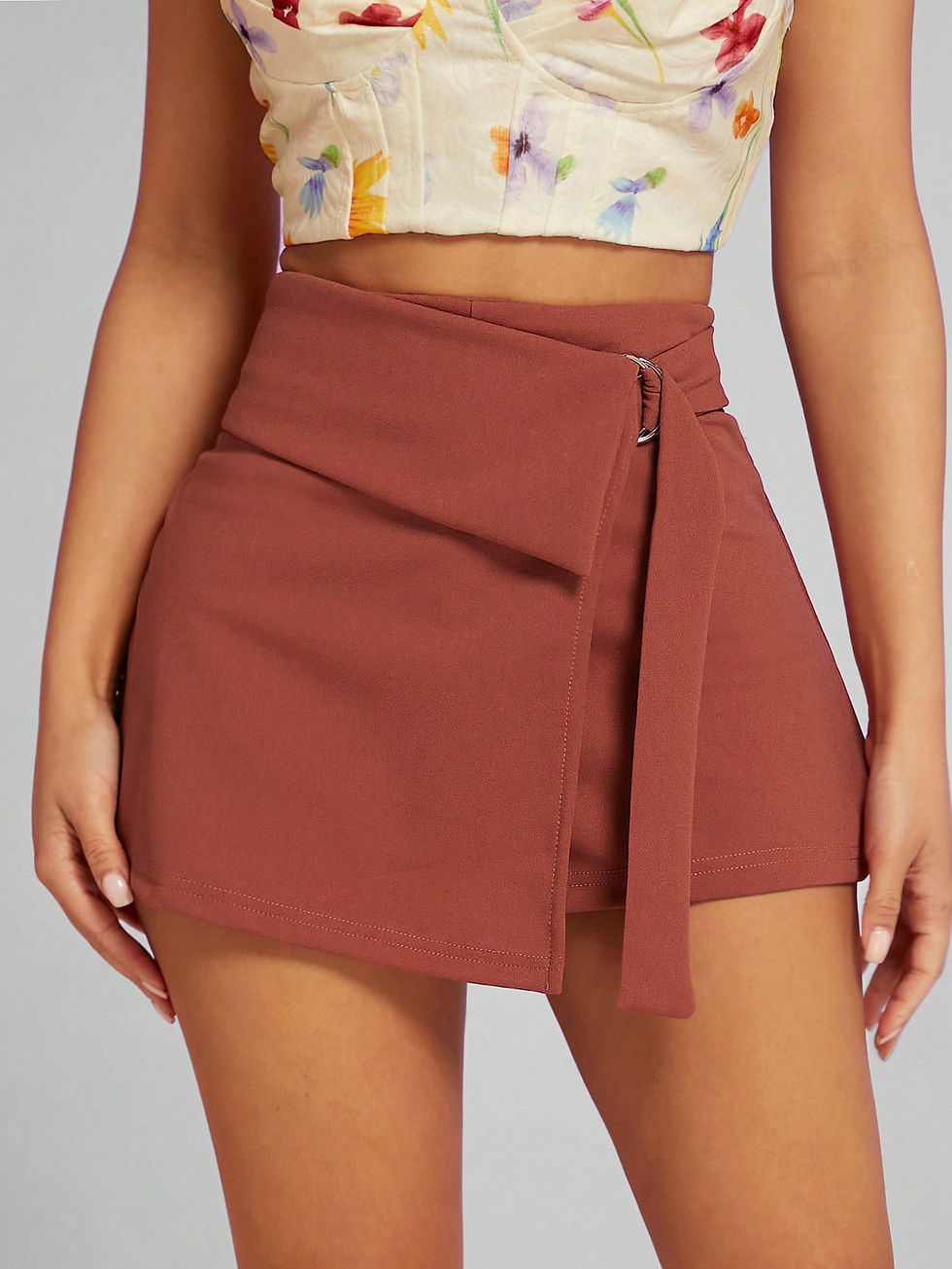 Thumbnail: Bizarre Bottoms Helena High Waist Wrap Skort