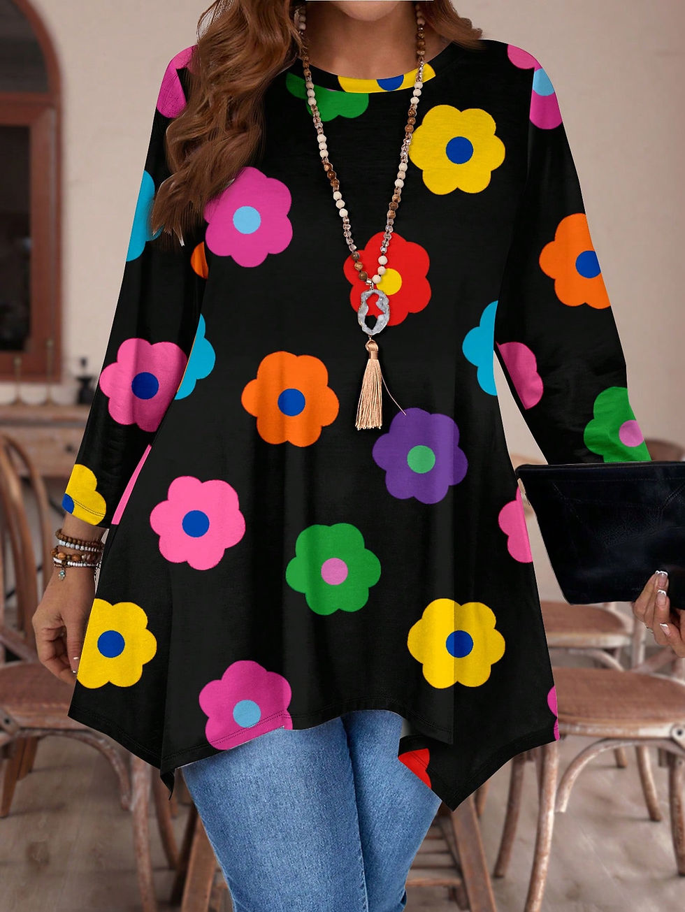 Thumbnail: The Social Woman Flower Power Top